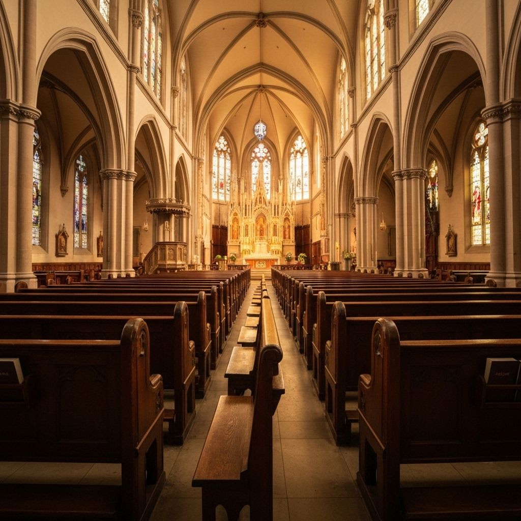 Interior da igreja